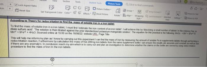 A A A Home Picture Shapes Compress Crop According To Theory For Redoxitritation To Find The Mass Of Soluble Inon In 2