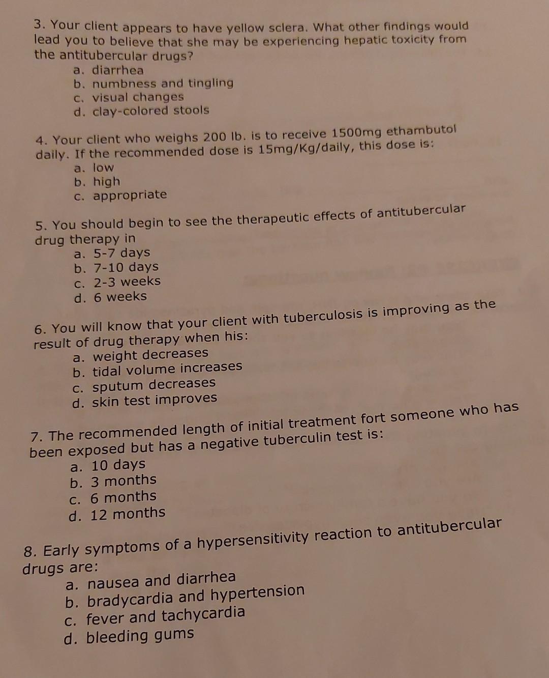 Practice Questions 1 Which Of The Following Would The Nurse Consider A Contraindication To Administering A Hypnotic A 2