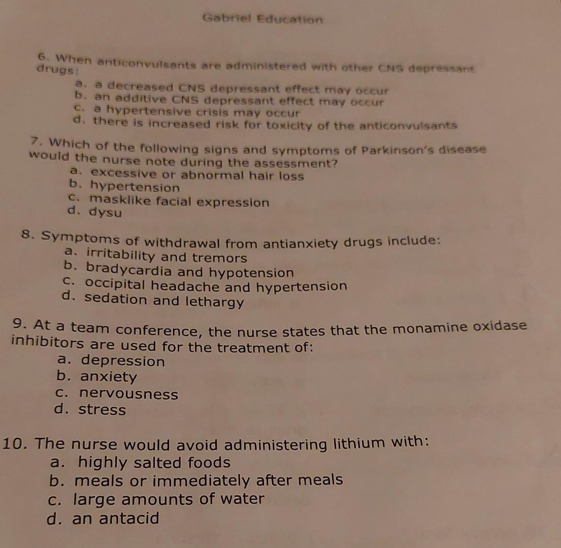 5 Illness Or Infection Will Most Likely Cause The Blood Sugar To A Increase B Decrease C Stay The Same 6 If Two Ty 3