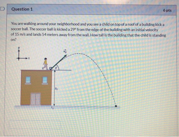 D Question 1 6 Pts An Archer Standing On A 15 Degree Slope Shoots An Arrow At An Angle Of 22 Degrees Above The Horizonta 2
