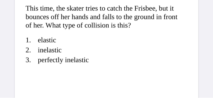 This Time The Skater Tries To Catch The Frisbee But It Bounces Off Her Hands And Falls To The Ground In Front Of Her 1