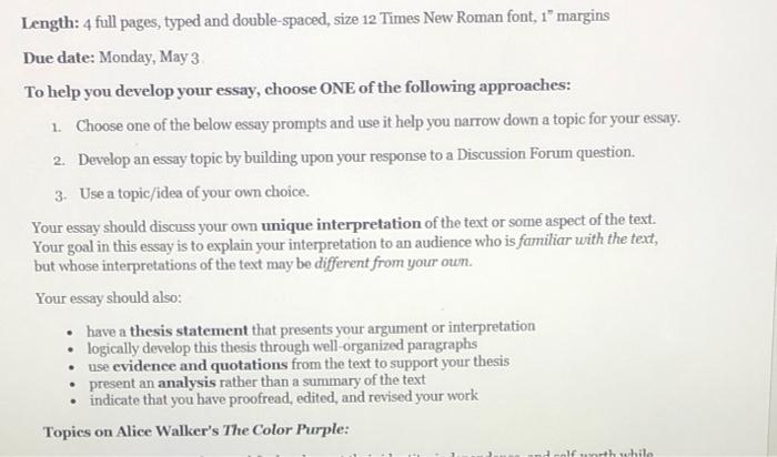 3 How And Why Do Celie S Religious Or Spiritual Views Change Throughout The Novel What Are Some The Pivotal Moments Of 2