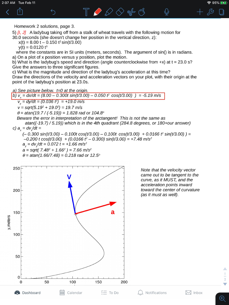 2 07 Am Tue Feb 11 95 Ca 5 Todo O Bo Homework 2 Solutions Page 3 5 I J Aladybug Taking Off From A Stalk Of Wheat T 1