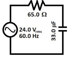 Using The Image Below What Is The Ac Current That Would Flow In This Circuit Give Both Phase And Magnitude Of The Curr 1