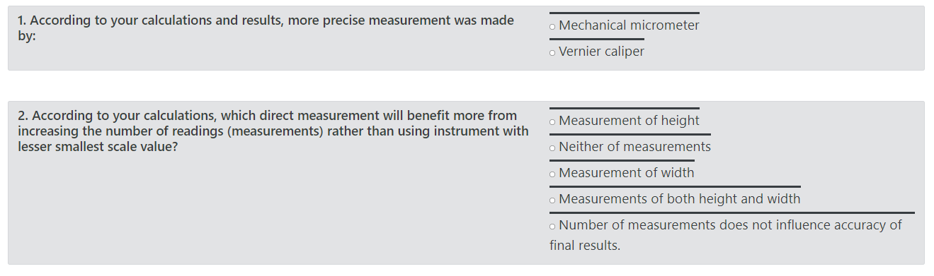 Calculation Results Are Provided Below The Questions 1