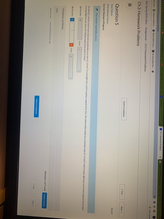 E 10 Spring 2020 Shen Assignments Ch 2 Homework Problems Ch 2 Homework Problems Send To Gradebook Question 5 055 1