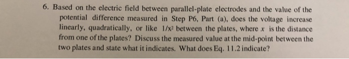 Jov 4 For Step P6 Part A Compute The Amount Of Work Involved In Transferring A Charge Of 2c A From The Negative 2