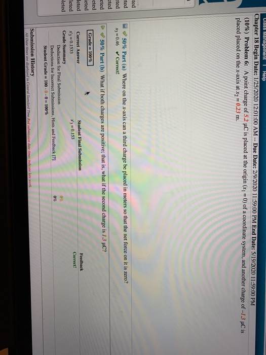 Chapter 18 Begin Date 1 25 2020 12 01 00 Am Due Date 2 9 2020 11 59 00 Pm End Date 5 19 2020 11 59 00 Pm 10 Prob 1