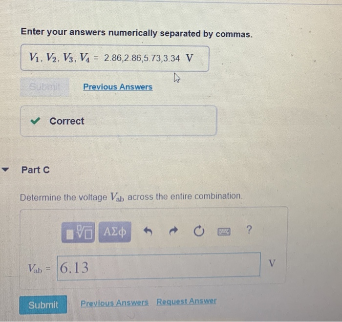 Suppose In The Figure Figure 1 That G C 41 44f Cs 16 141f And Part A If The Charge On C Is Qi 46 1 C Determine The 2