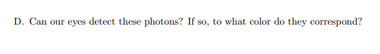 Pre Lab Questions Let S Examine The Paschen Series Of Transitions And Practice Calculating The Photon Wavelengths Produc 2