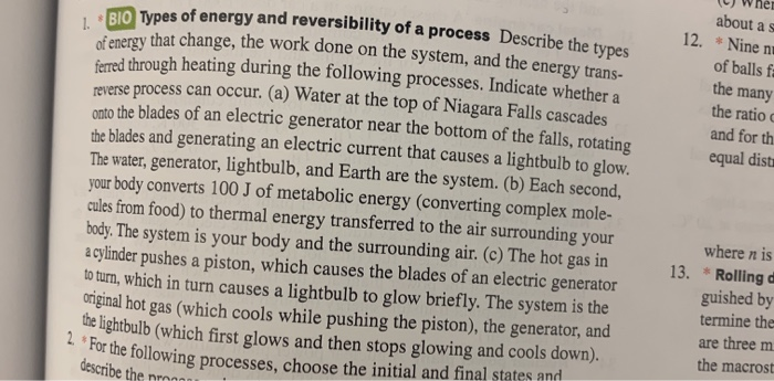 Wher About As 12 Nine No Of Balls F The Many The Ratio O And For Th Equal Disti Types Of Energy And Reversibility Of 1