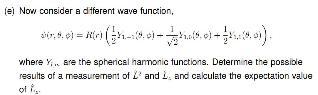 E Now Consider A Different Wave Function 1 45 0 0 0 R R 24 31 160 69 V1000 6 0 0 Y1 Fy1 0 2 Wher 1