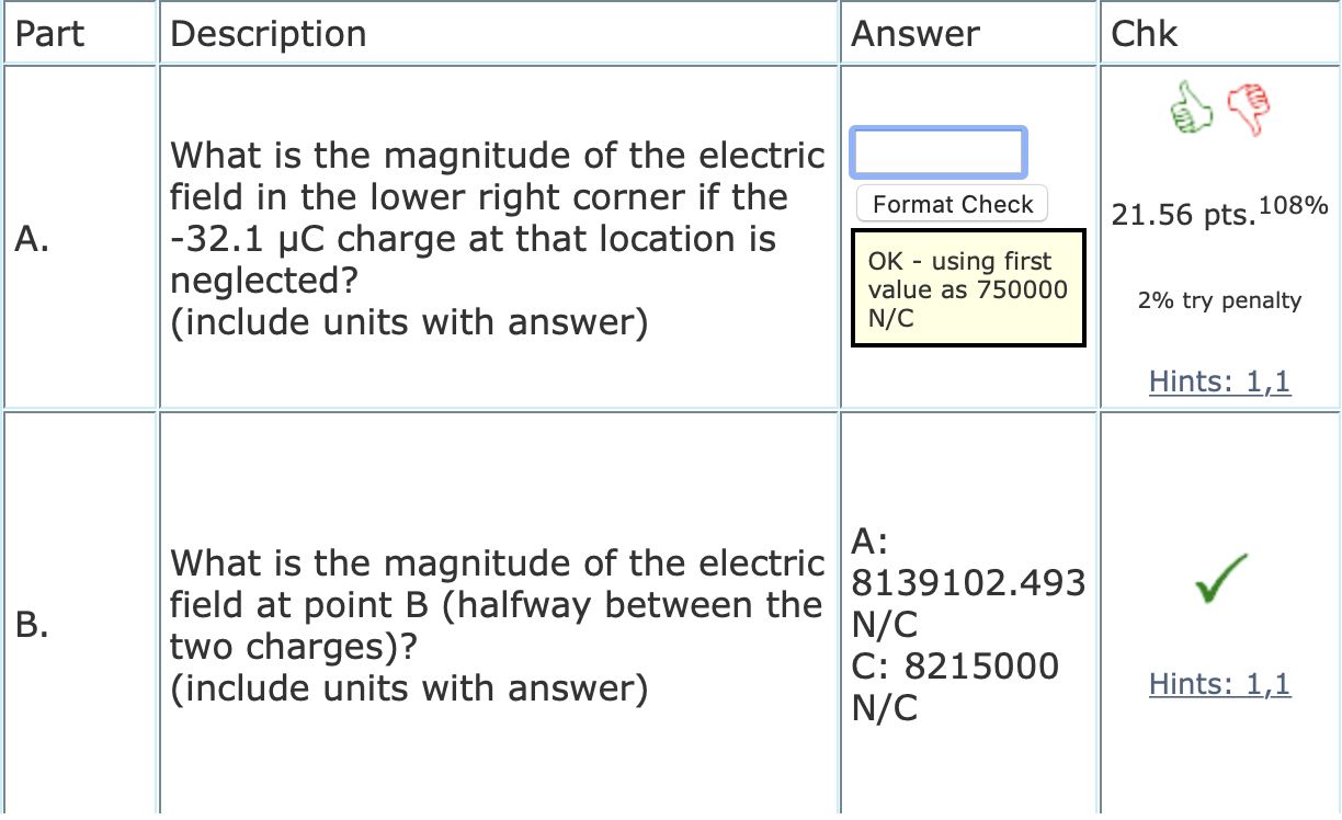 56 6 Cm 40 1 Uc 32 1 Pc 32 1 Hc 32 1 C A Square 56 6 Cm On A Side Is Occupied In One Corner By A 40 1 Uc Charge And The 2