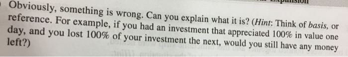 Obviously Something Is Wrong Can You Explain What It Is Hint Think Of Basis Or Reference For Example If You Had 4