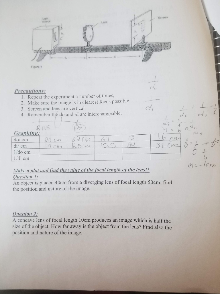 Please Someone Help Me As Soon As Possible Use The Following Formula 1 Do 1 Di 1 F 1