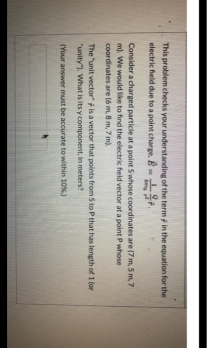 87 This Problem Checks That You Understand How Electric Potential Units Of Volts Is Related To Energy Units Of Jou 5
