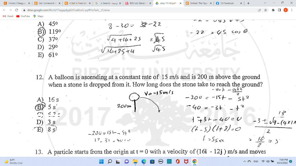 Lib Ezu Lib Deta 4 Phys 141 6 Por X C Solved The Figur X 1 Facebook X Home Chegg Co X C Get Homework X C A Ba 1