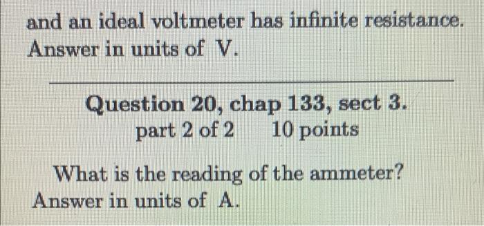 A An Ac Power Supply Produces A Maximum Voltage Of 135 V This Power Supply Is Con Nected To A 29 12 Resistor And The 2