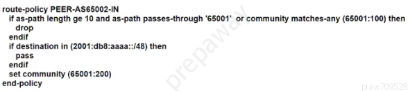 Asn 65001 Is Pe 3