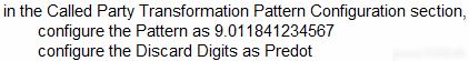 A User Dials 90 1