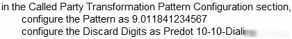 A User Dials 90 3
