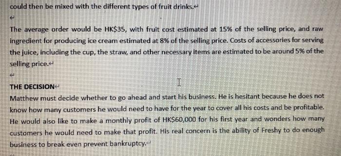 A Question 2 50 Marks Analyze In Detail The Marketing Operation And Financial Aspects Of The Business And Then Sugg 6