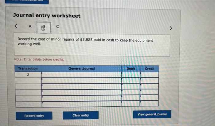 Exercise 10 14 Algo Ordinary Repairs Extraordinary Repairs And Betterments Lo C3 Oki Company Pays 252 200 For Equip 3