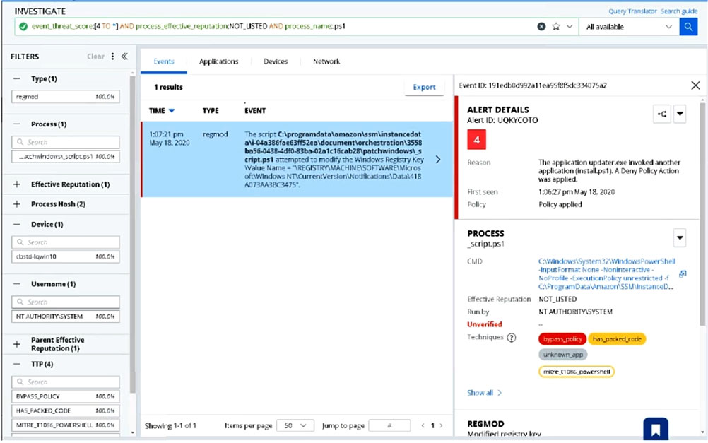 An Endpoint Sta 1