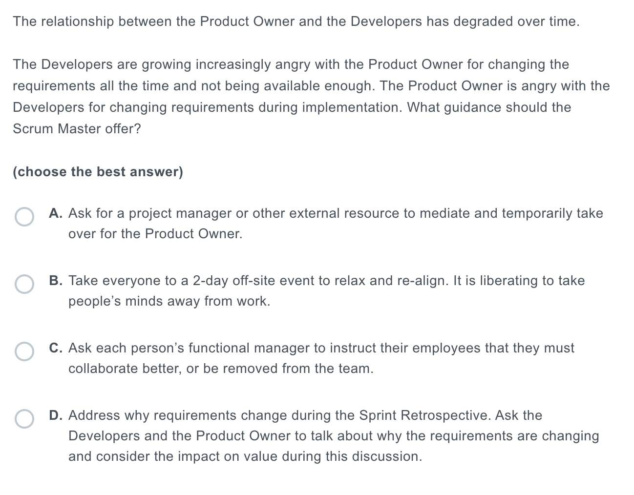 The Relationship Between The Product Owner And Developers