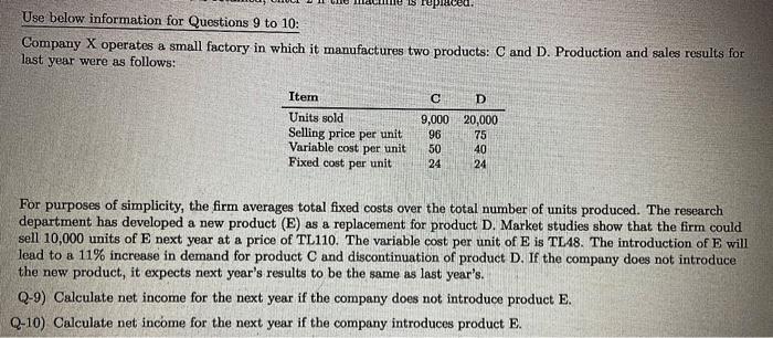 Q 8 Company X Has An Existing Machine Which Is Straight Line Depreciated To Process Its Invoices Following Information 2