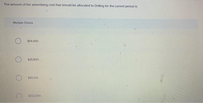 Bison Corporation Has Two Operating Departments Drilling And Grinding And An Office The Three Categories Of Office Ex 2