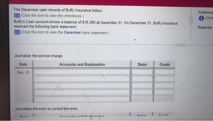 Data Table Cash Receipts Cash Payments Date Cash Debit Check No Cash Credit Dec 4 4 140 1416 860 9 550 1417 140 14 7