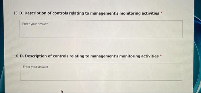 Customized Audit Software Kam Adapted Ahmad Hayek Required Section 2 Assessing Control Risk The Purpose Of This Wo 4