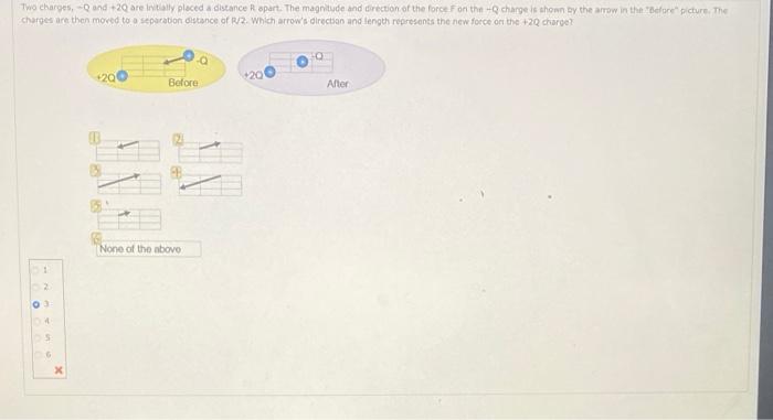 What Is The Direction Of The Electric Field At The Top Of The Triangle Shown Below Charges Are Then Moved To A Separabo 2