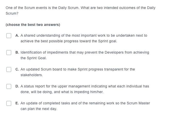 One Of The Scrum Events Daily Scrum