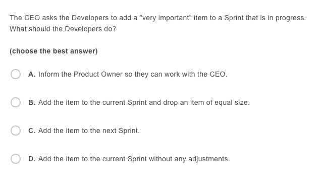 Ceo Asks The Developers To Add A Very Important Item