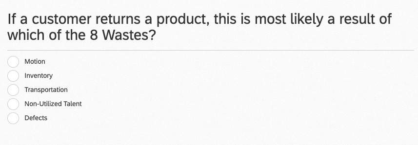 If A Customer Resturns A Product Likely The Result