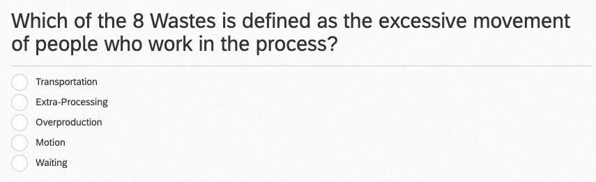 Which Of The 8 Wastes Is Defined