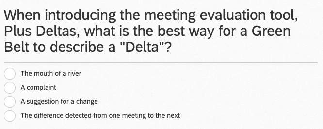 When Introducing The Meeting Evaluation Tool