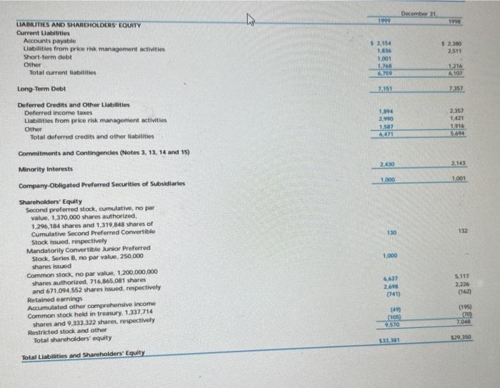 Rate Of Return On Net Sales Rate Of Return On Assets Any Other Ratios Vou Think Are Relevant To 1999 Year Ended Dece 5
