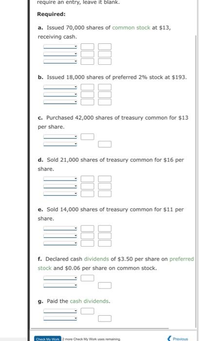 Selected Stock Transactions The Following Selected Accounts Appear In The Ledger Of Parks Construction Inc At The Begin 2