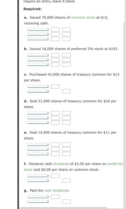 Selected Stock Transactions The Following Selected Accounts Appear In The Ledger Of Parks Construction Inc At The Begin 3