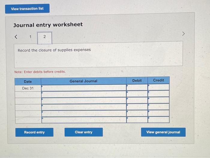 0 Required Information Exercise 13 10a Static Recording Supplies And Identifying Their Effect On Financial Statements 4