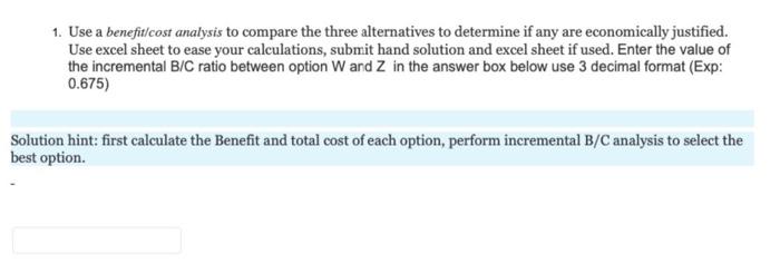 Background This Case Study Compares Benefit Cost Analysis Analysis On The Same Information About Highway Lighting And It 3