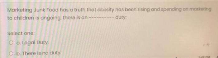 Marketing Junk Food Has A Truth That Obesity Has Been Rising And Spending On Marketing To Children Is Ongoing There Is 1