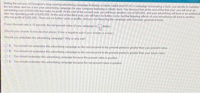 Noting The Success Of Energizer S Long Running Advertising Campaign Featuring A Robotic Rabbit And Aflac S Campaign Show 1
