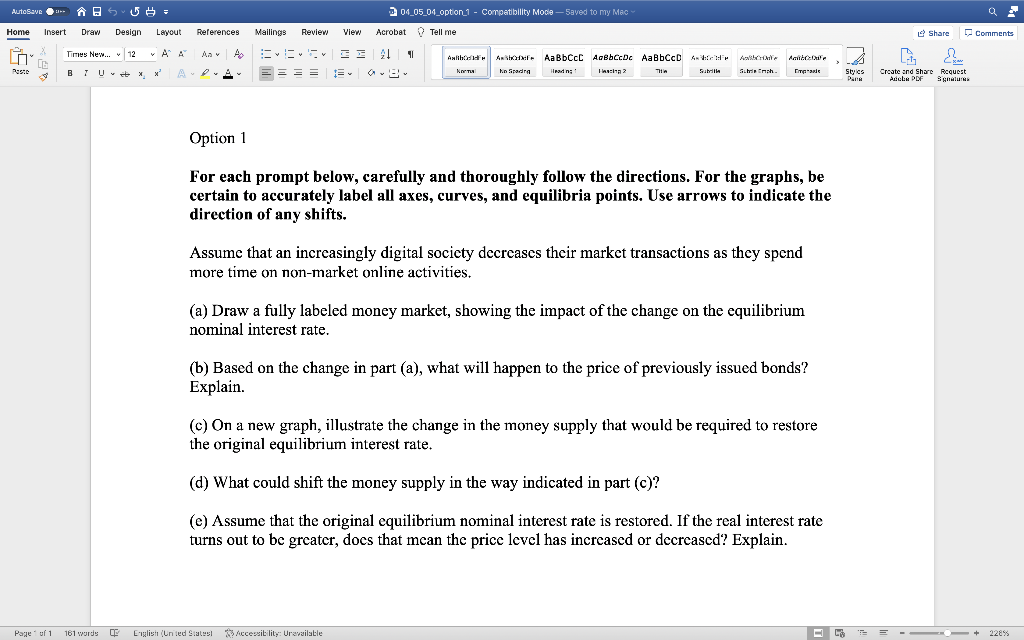 Autosave A 04 05 01 Option 1 Compatibility Mode Saved To My Mac Acrobat Tell Me Home Insert Draw Design Layout Refer 1