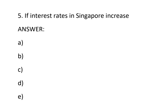 Instructions For Each Of The Following Explain The Effect On A Current Account Or Capital Account B Balance Of Payme 2