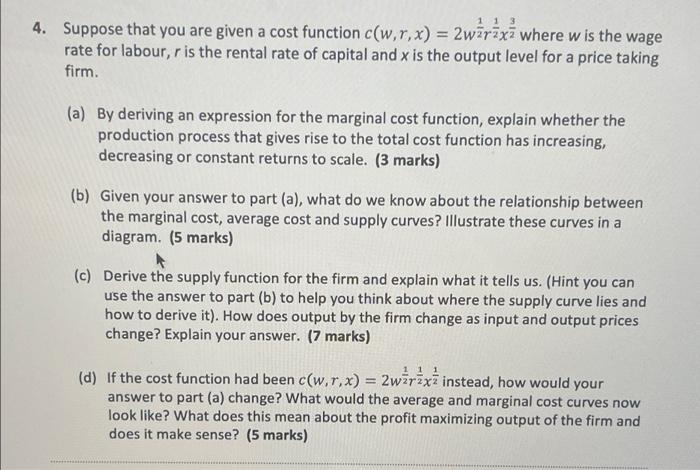 1 A Consumer Faces A Utility Function Given By U X Y Xy2 Where Income Is Denoted M And The Prices Of X And Y Are G 4