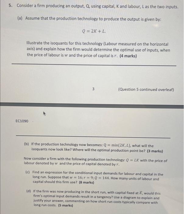 1 A Consumer Faces A Utility Function Given By U X Y Xy2 Where Income Is Denoted M And The Prices Of X And Y Are G 5